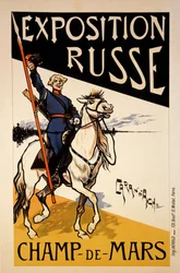 Poster per una Mostra Russa al Champs de Mars, Parigi